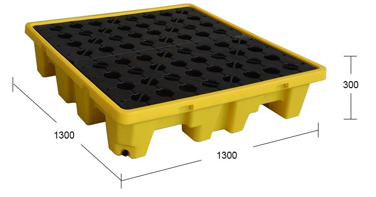 4-drum-spill-pallet-dimension-1300x1300 4-drum-spill-pallet-dimension-1300x1300