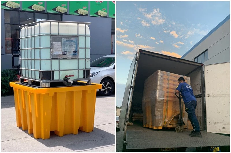 ibc-bunded-pallets-holding-ibc-tote-and-shipping ibc-bunded-pallets-holding-ibc-tote-and-shipping