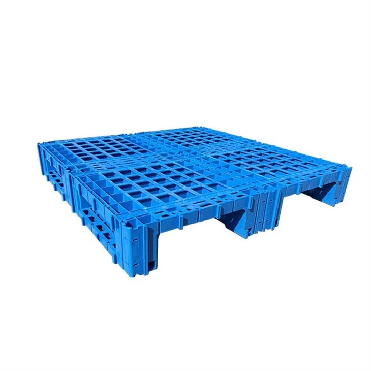 Paleta De Plástico Rackable Euro De Alta Resistencia fábrica