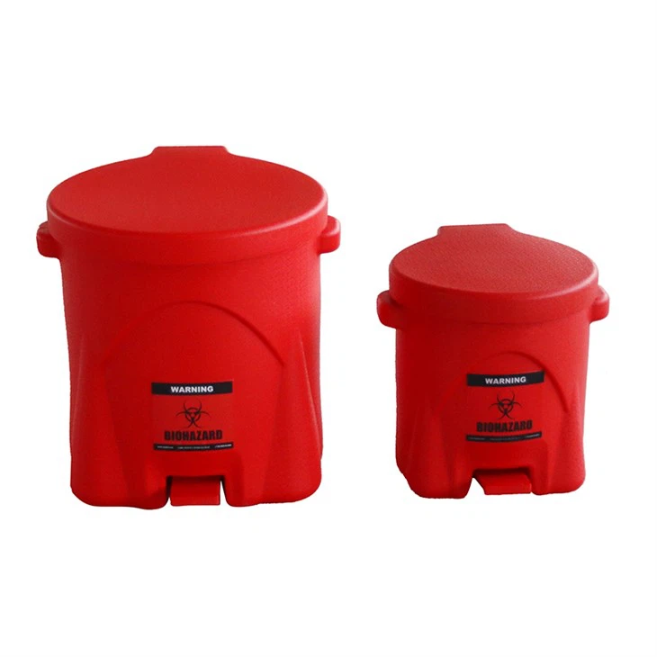 Biohazard Step-On Waste Cans  Suppliers