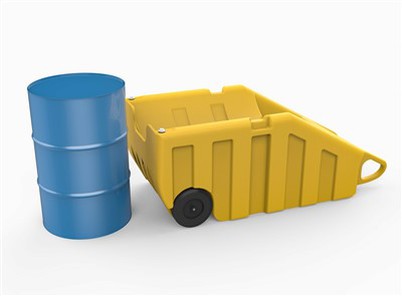 200L kolica za bubanj za kontrolu prolijevanja